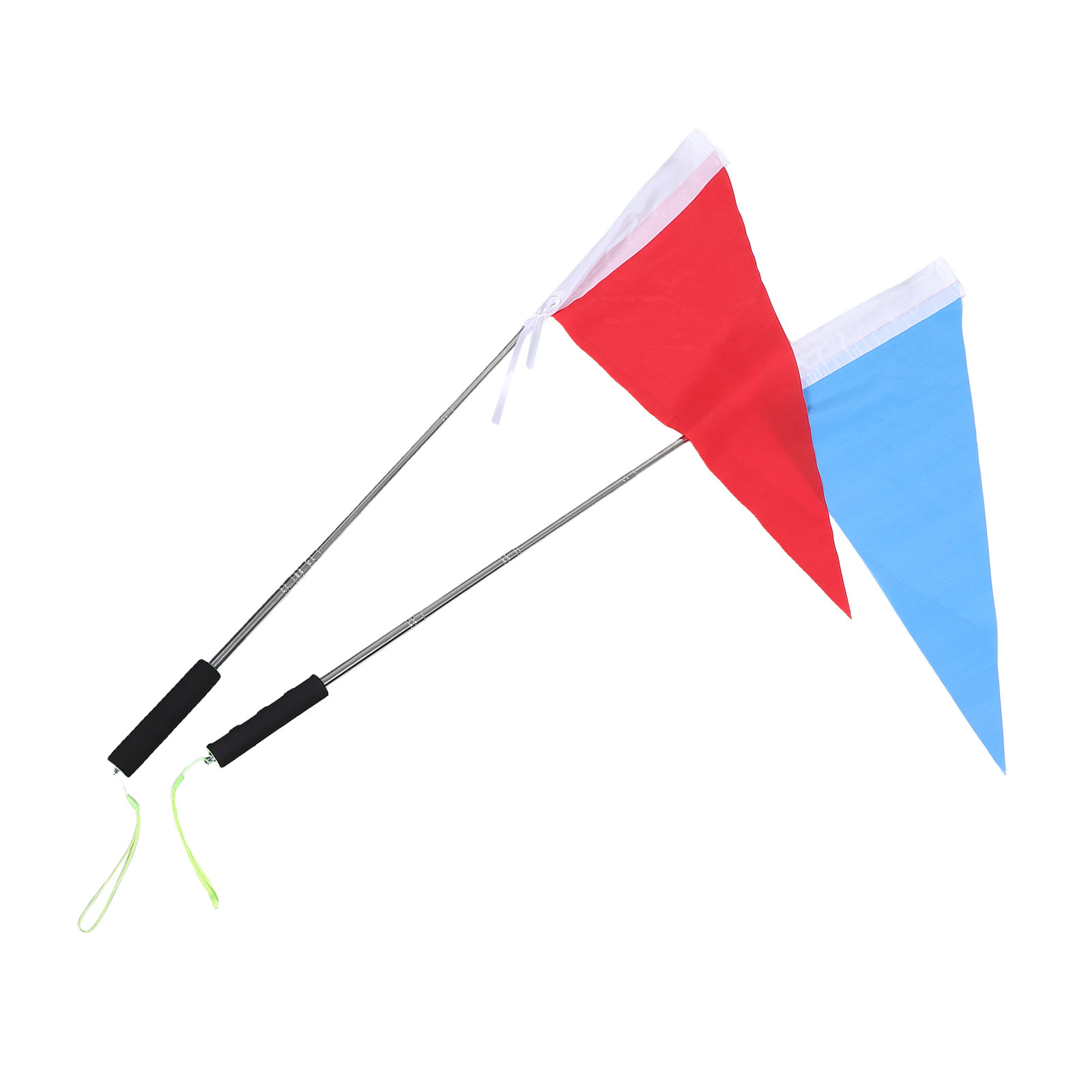 Outdoor Activities In Camping - 2Set Tour Guide Handheld Flag Pole