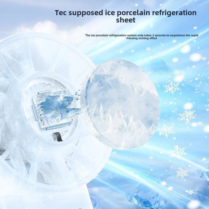Ice compress high-speed coolin - đánh giá và giá Outdoor Camping Fans