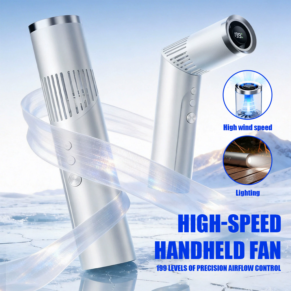 Mini Handheld Fan 20000 RPM Br - đánh giá và giá Outdoor Camping Fans