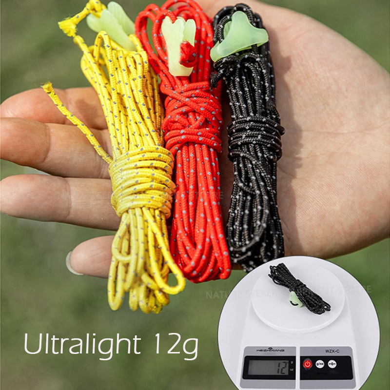 HIKEMAN 4Pcs Dyneema Guyline U - đánh giá và giá Outdoor Camping Guy