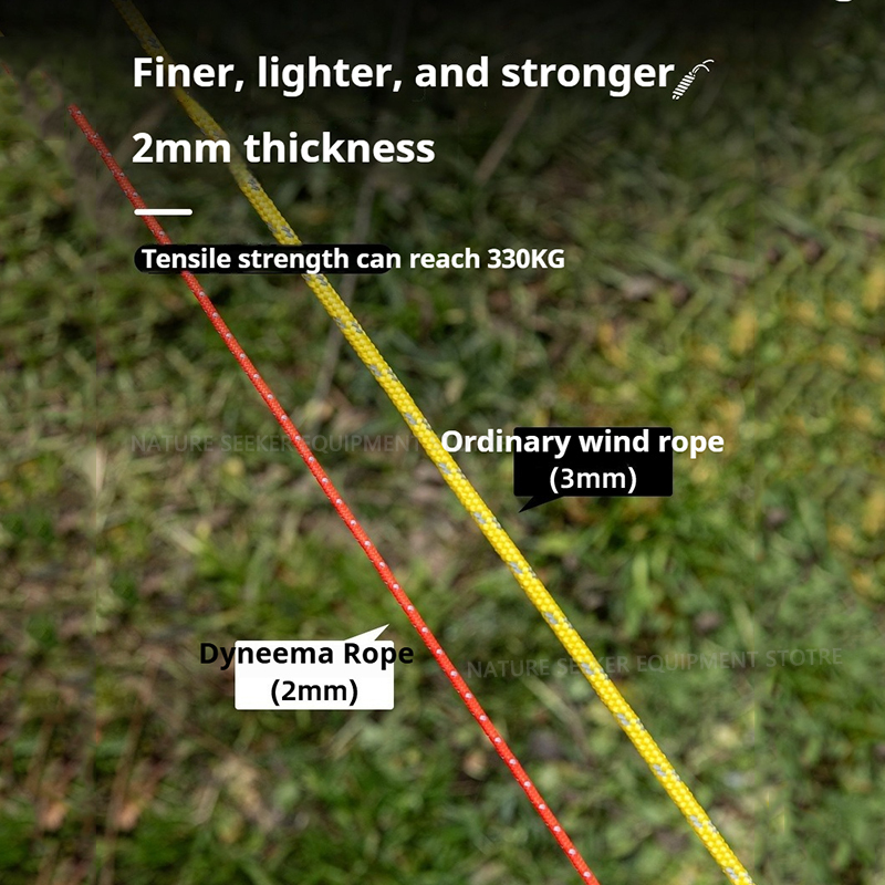 HIKEMAN 4Pcs Dyneema Guyline U - đánh giá và giá Outdoor Camping Guy