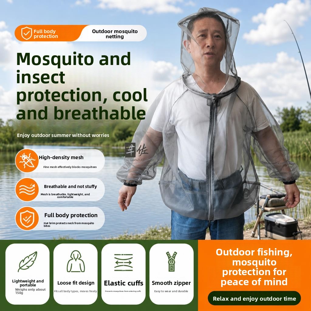 Men's Anti-Mosquito Clothing U - đánh giá và giá Outdoor Camping Mosquito Net