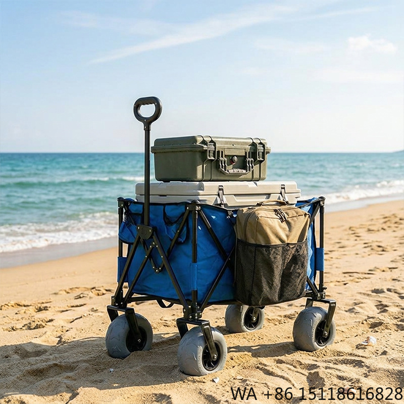Foldable Metal Beach Wagon Qui - đánh giá và giá Outdoor Camping Table Foldable