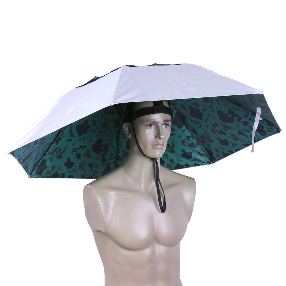 Foldable Head Umbrella Hat Rai - đánh giá và giá Outdoor Camping Umbrella