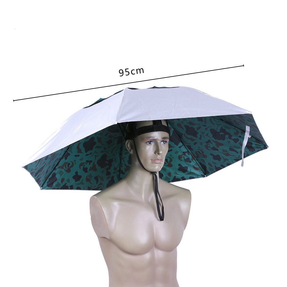 Foldable Head Umbrella Hat Rai - đánh giá và giá Outdoor Camping Umbrella