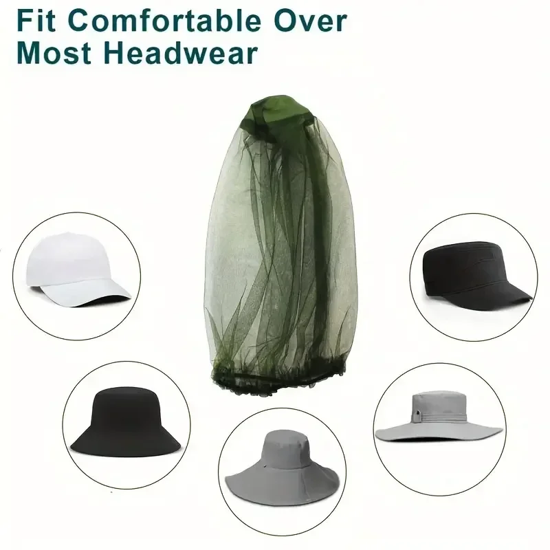 Anti Mosquito Cover Hat Net Co - đánh giá và giá Outdoor Camping Mosquito Net