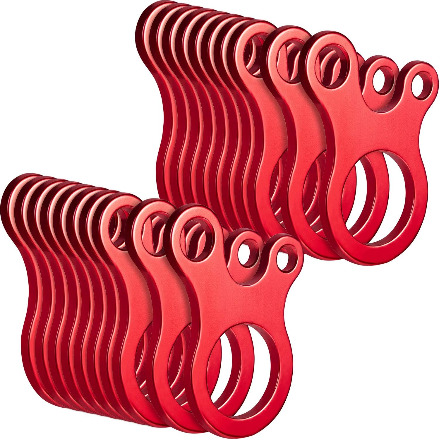 20Pcs Aluminum Alloy Tent Guyl - đánh giá và giá Outdoor Camping Guy