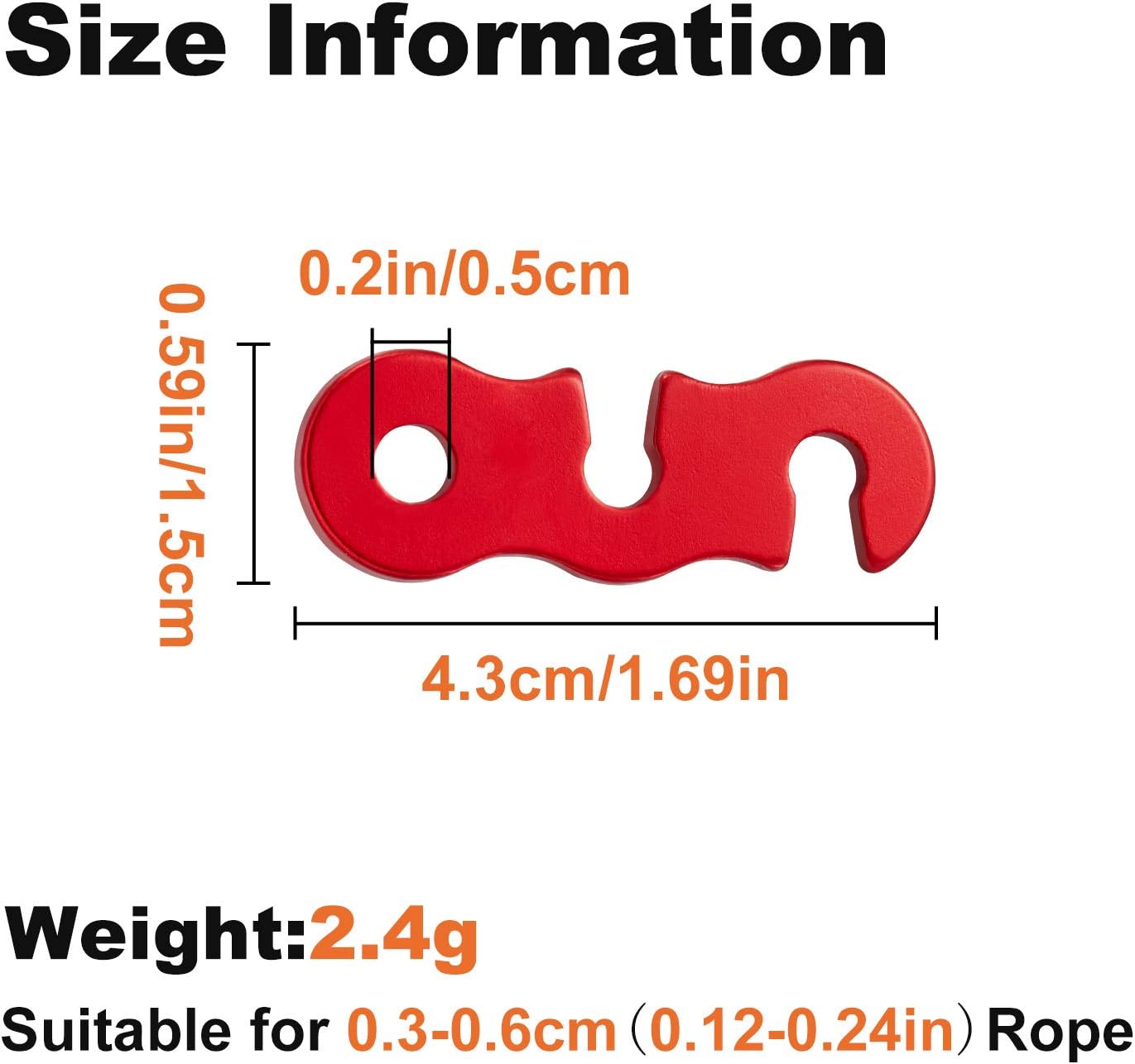 20Pcs Aluminum Alloy Tent Guyl - đánh giá và giá Outdoor Camping Guy