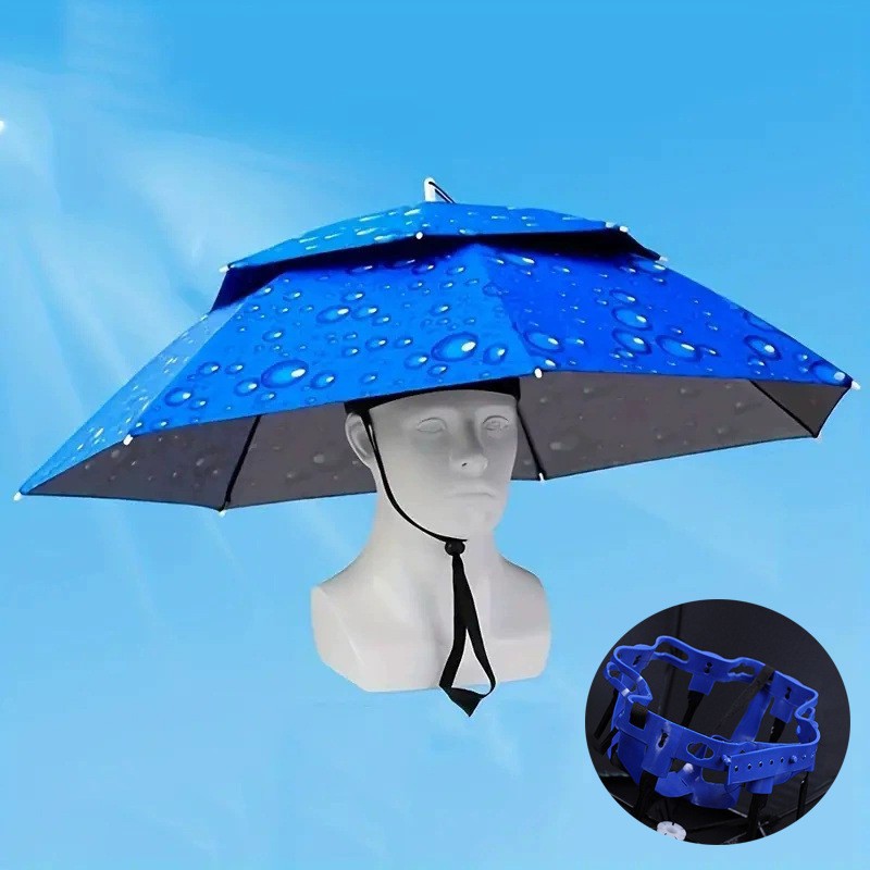 Double Layer Adjustable Fishin - đánh giá và giá Outdoor Camping Umbrella