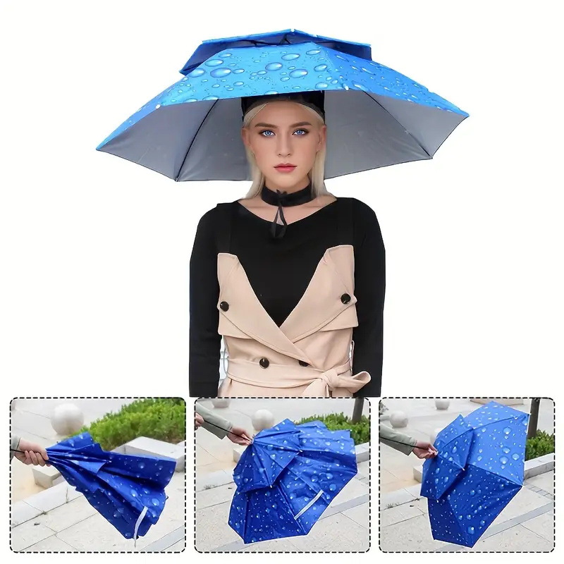 Double Layer Adjustable Fishin - đánh giá và giá Outdoor Camping Umbrella