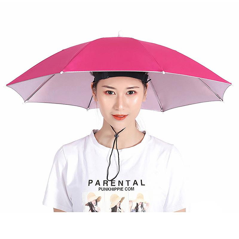 Portable Fishing Umbrella Hat  - đánh giá và giá Outdoor Camping Umbrella
