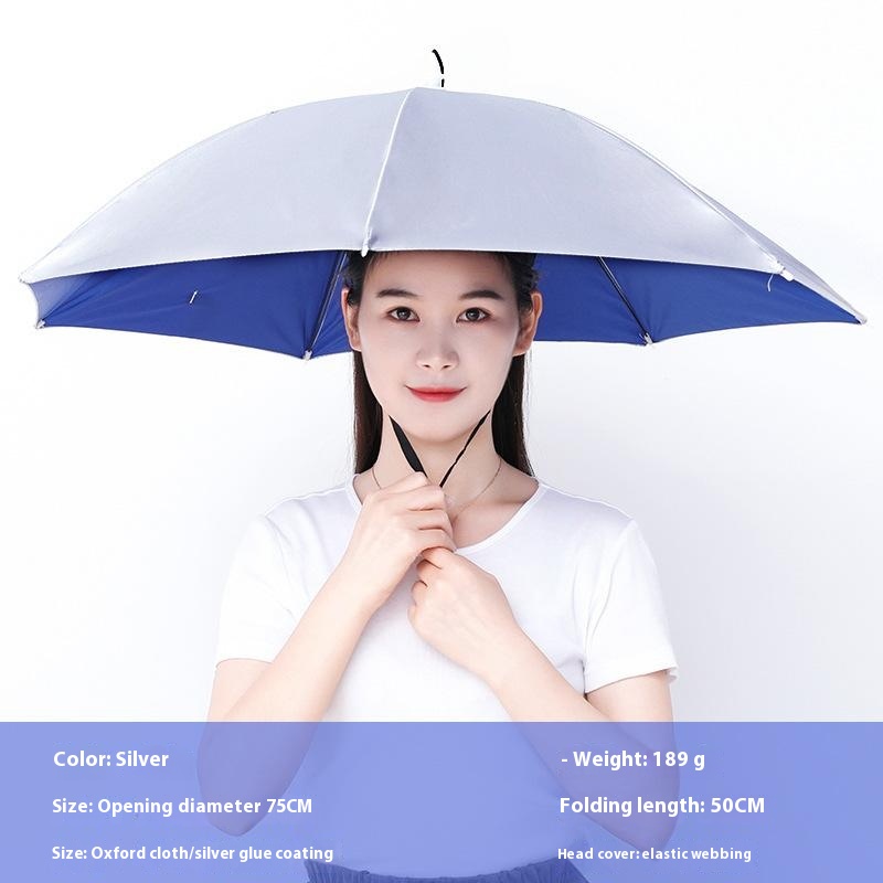 Portable Fishing Umbrella Hat  - đánh giá và giá Outdoor Camping Umbrella