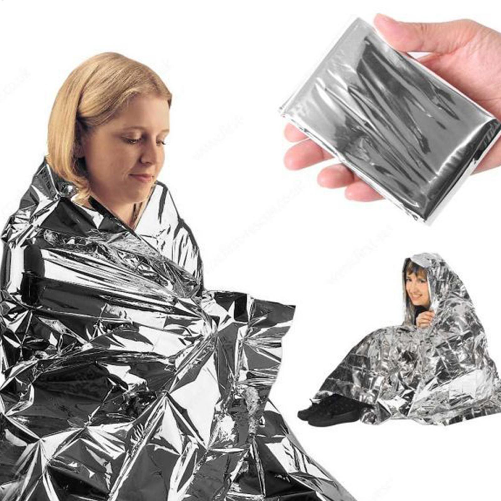 1PC Emergency Blanket Windproo - đánh giá và giá First Aid Kit Camping