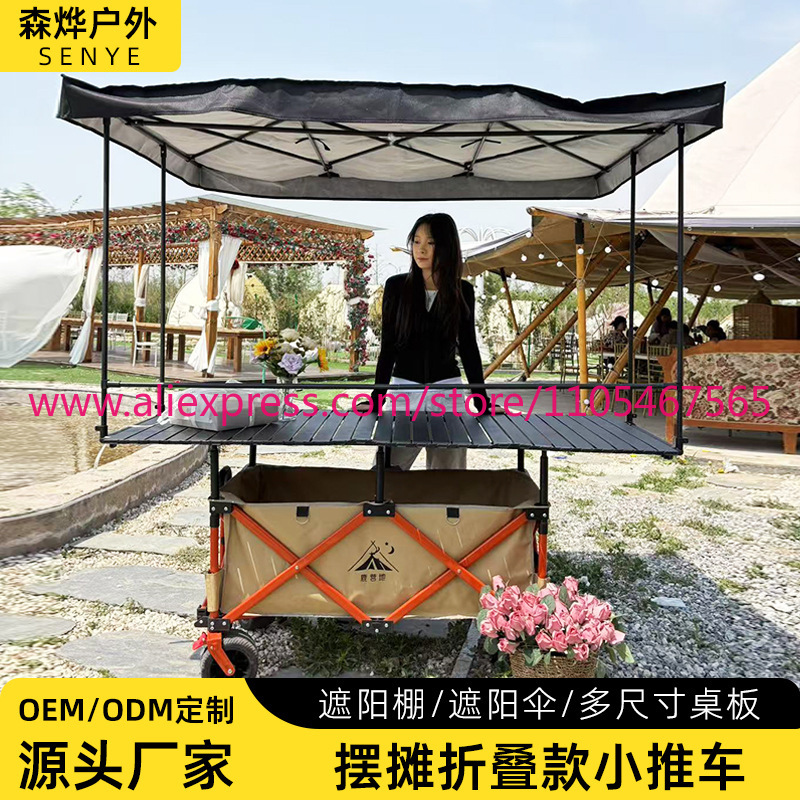 1PCS camper stall large foldab - đánh giá và giá Outdoor Camping Umbrella