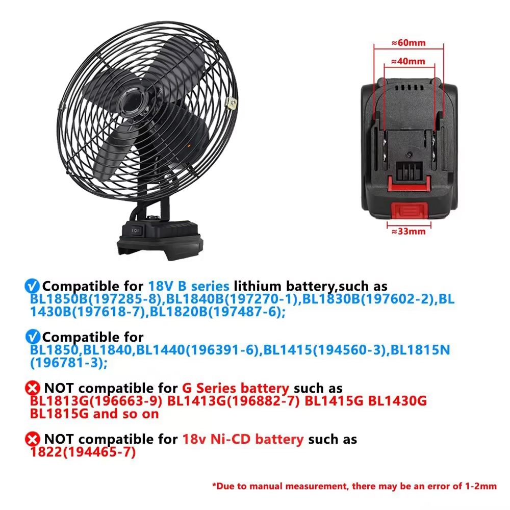 6/8In Camping Fan Outdoor Fish - đánh giá và giá Outdoor Camping Fans