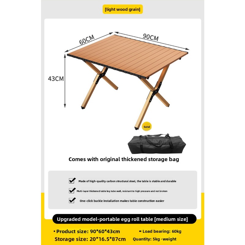 Outdoor Folding Carbon Steel T - đánh giá và giá Outdoor Camping Table Foldable