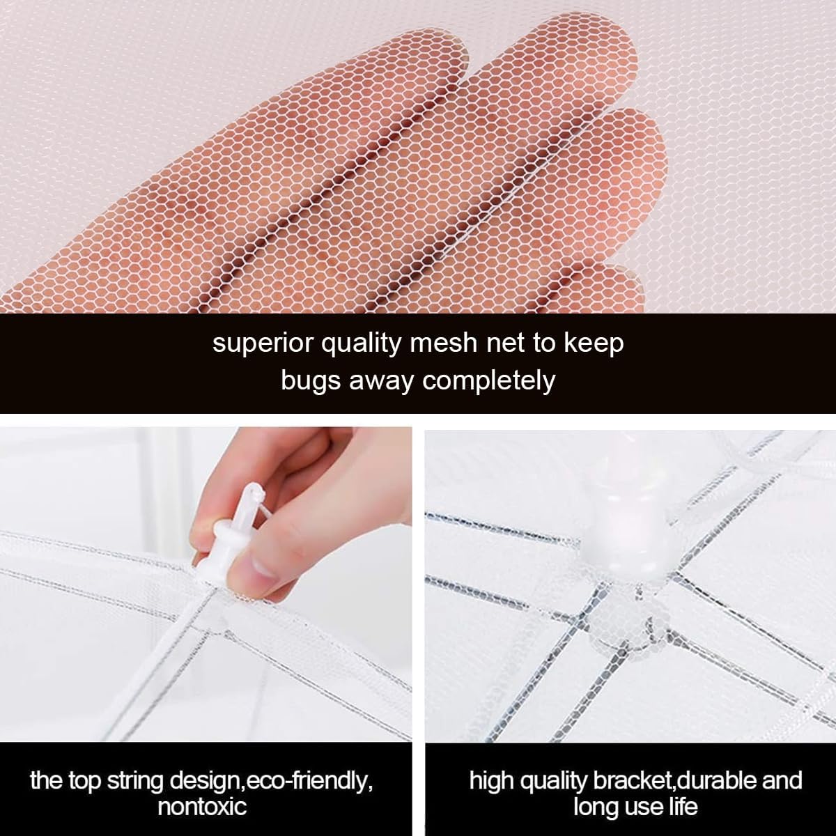 (6 Pack) Mesh Food Covers Tent - đánh giá và giá Outdoor Camping Umbrella