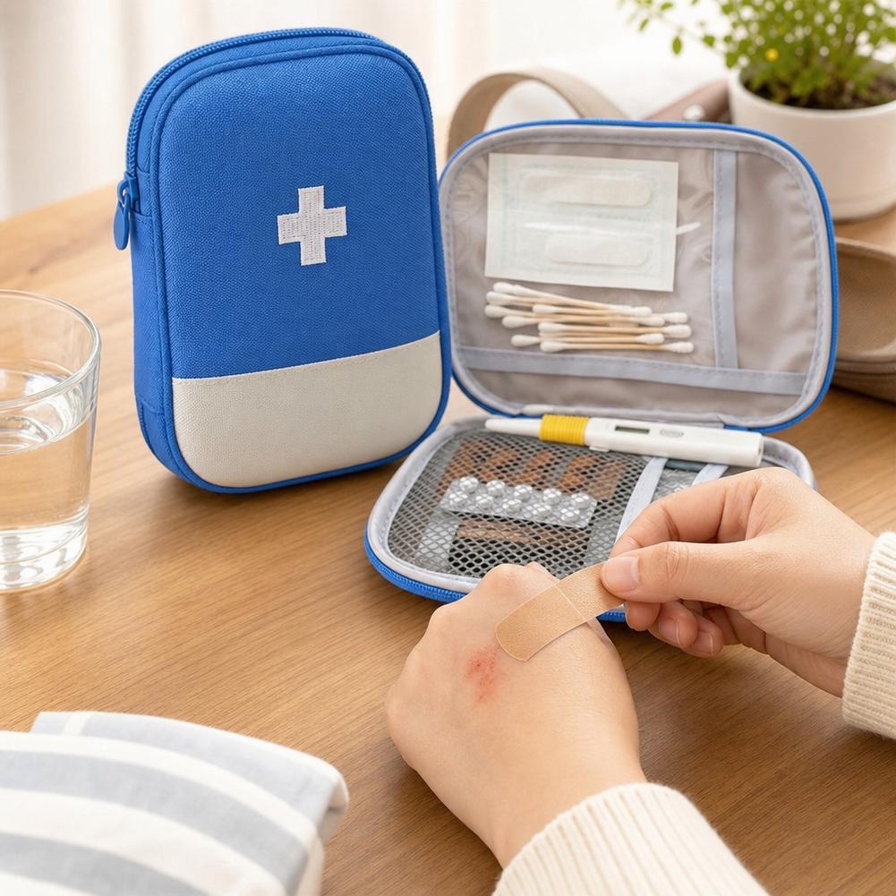 Large Capacity Portable First  - đánh giá và giá First Aid Kit Camping