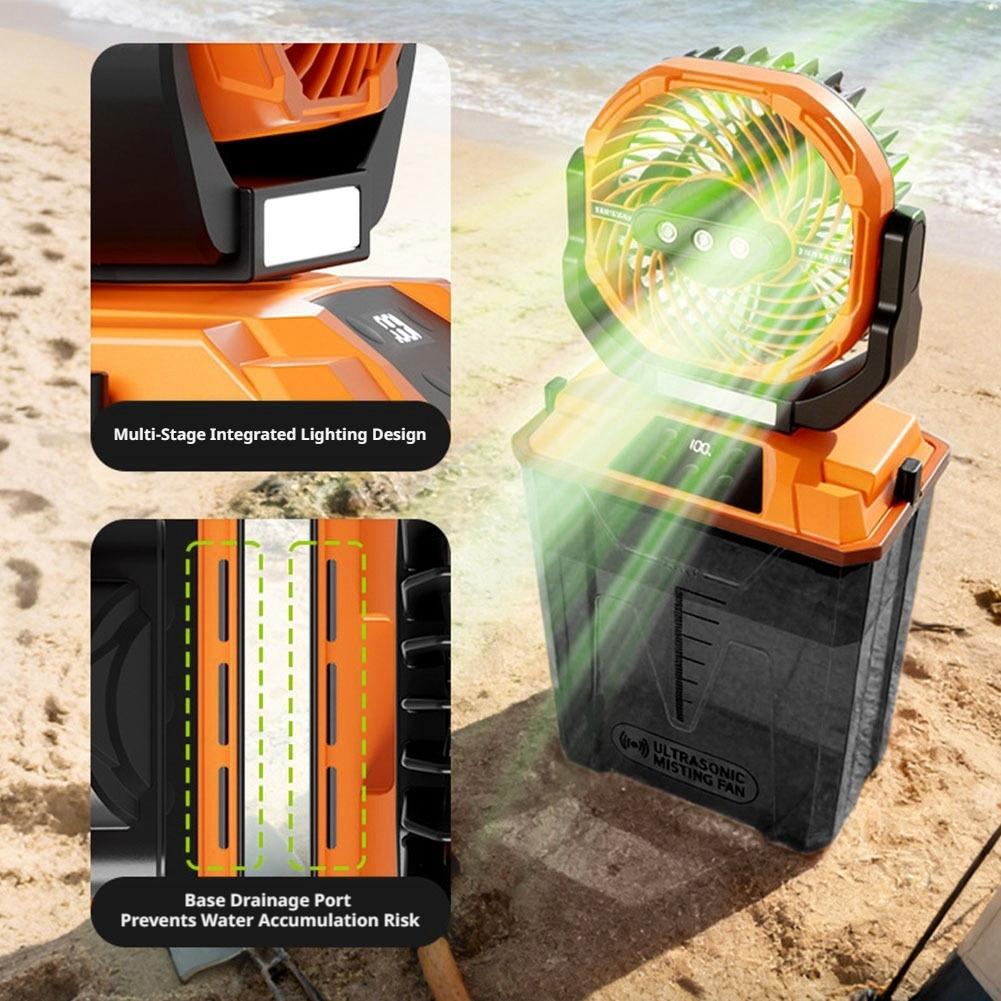 New Outdoor Misting Fan Campin - đánh giá và giá Outdoor Camping Fans
