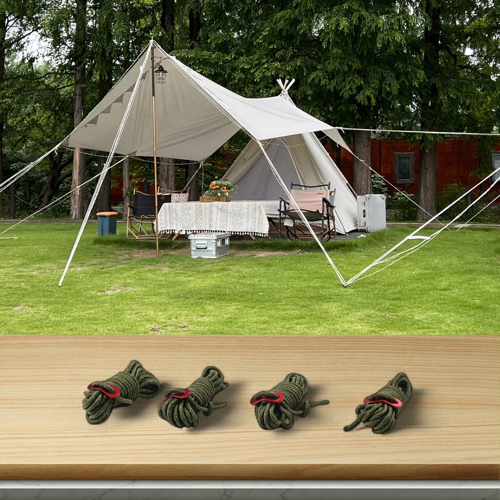 Reflective Guy Rope 4mm X 4m C - đánh giá và giá Outdoor Camping Guy