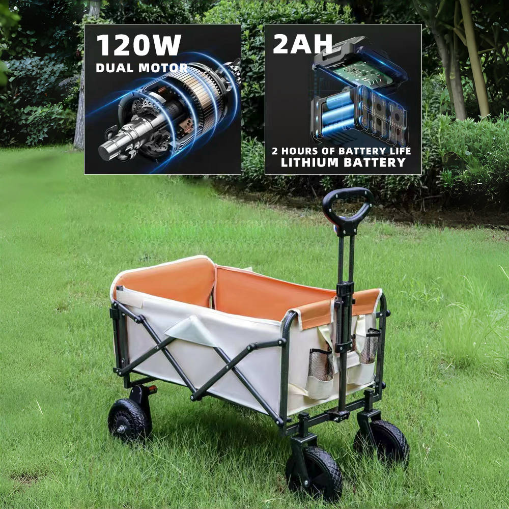 Electric Camping Wagon Cart Fo - đánh giá và giá Outdoor Camping Table Foldable