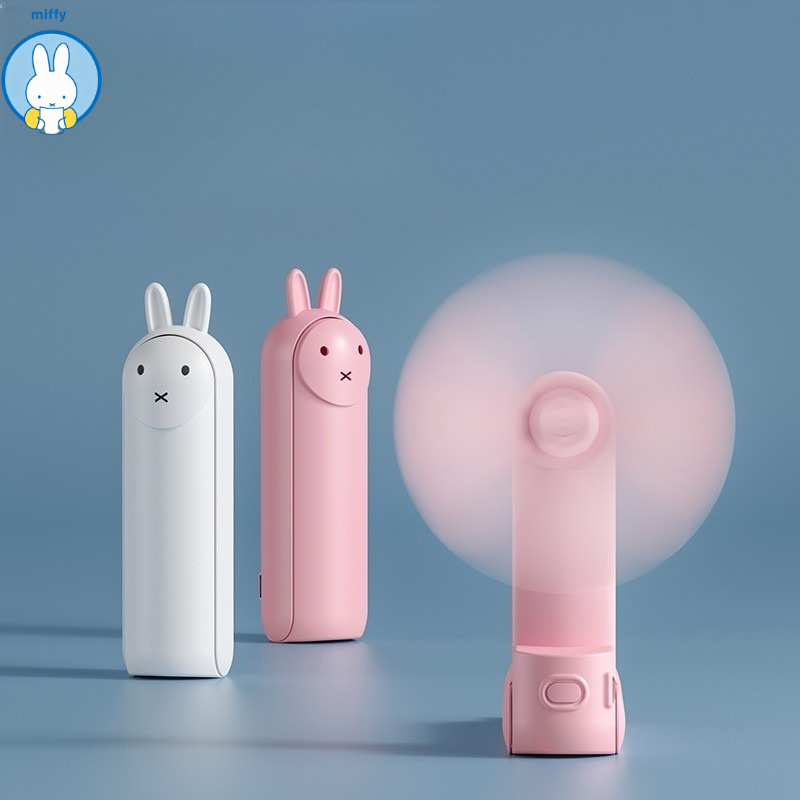 Kawaii Miffy Foldable Handheld - đánh giá và giá Outdoor Camping Fans