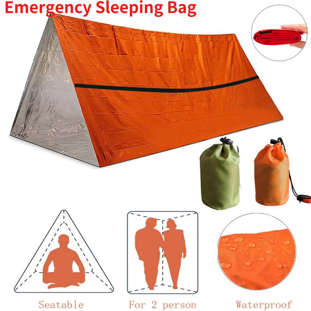 Portable Waterproof Emergency  - đánh giá và giá First Aid Kit Camping