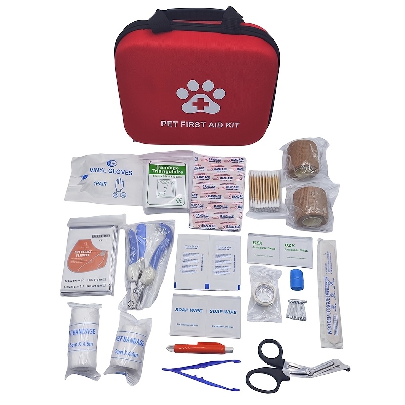 Portable Pet First-Aid Kit, Ca - đánh giá và giá First Aid Kit Camping