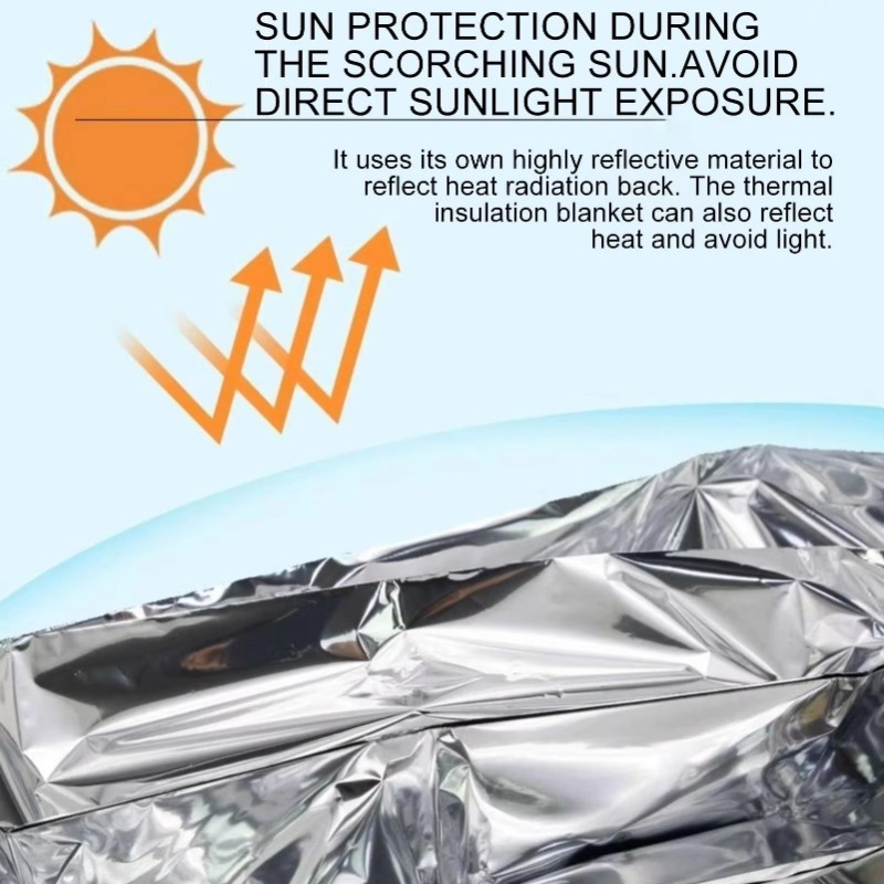 1/4PCS Emergency Blanket Outdo - đánh giá và giá First Aid Kit Camping