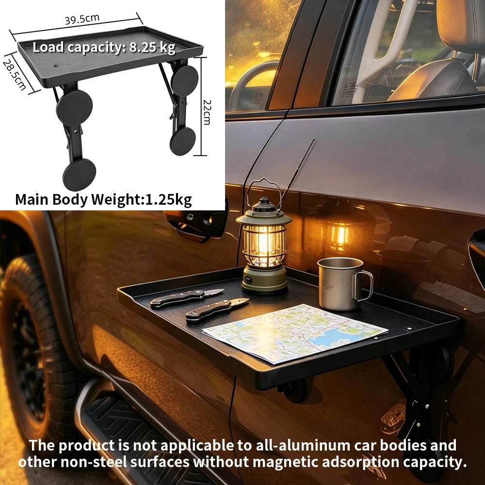 Portable Car Side Door Hanging - đánh giá và giá Outdoor Camping Table Foldable