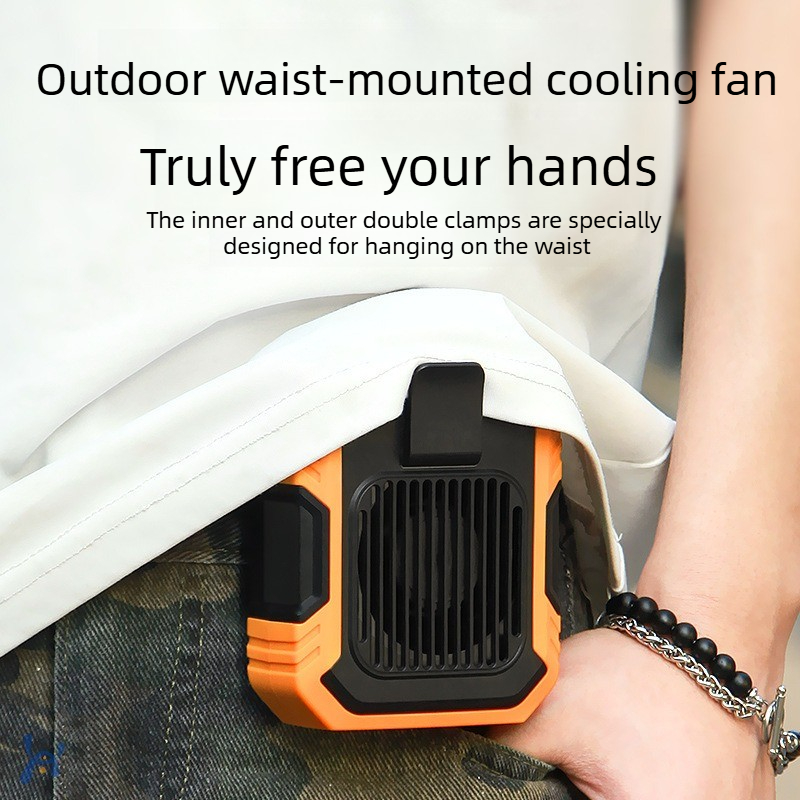 Waist Mount Clip on Fan USB Re - đánh giá và giá Outdoor Camping Fans