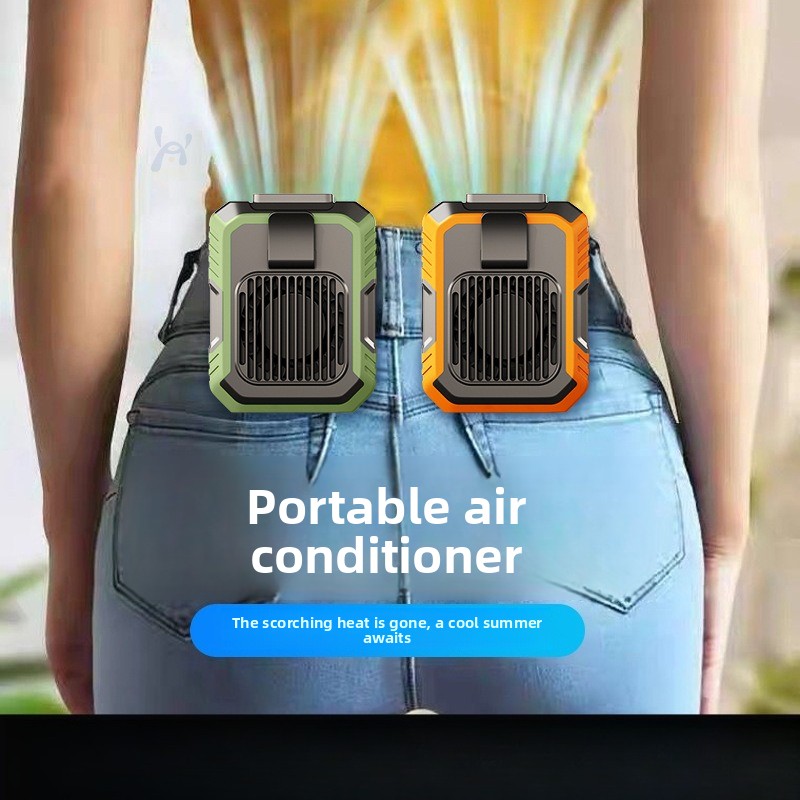 Waist Mount Clip on Fan USB Re - đánh giá và giá Outdoor Camping Fans