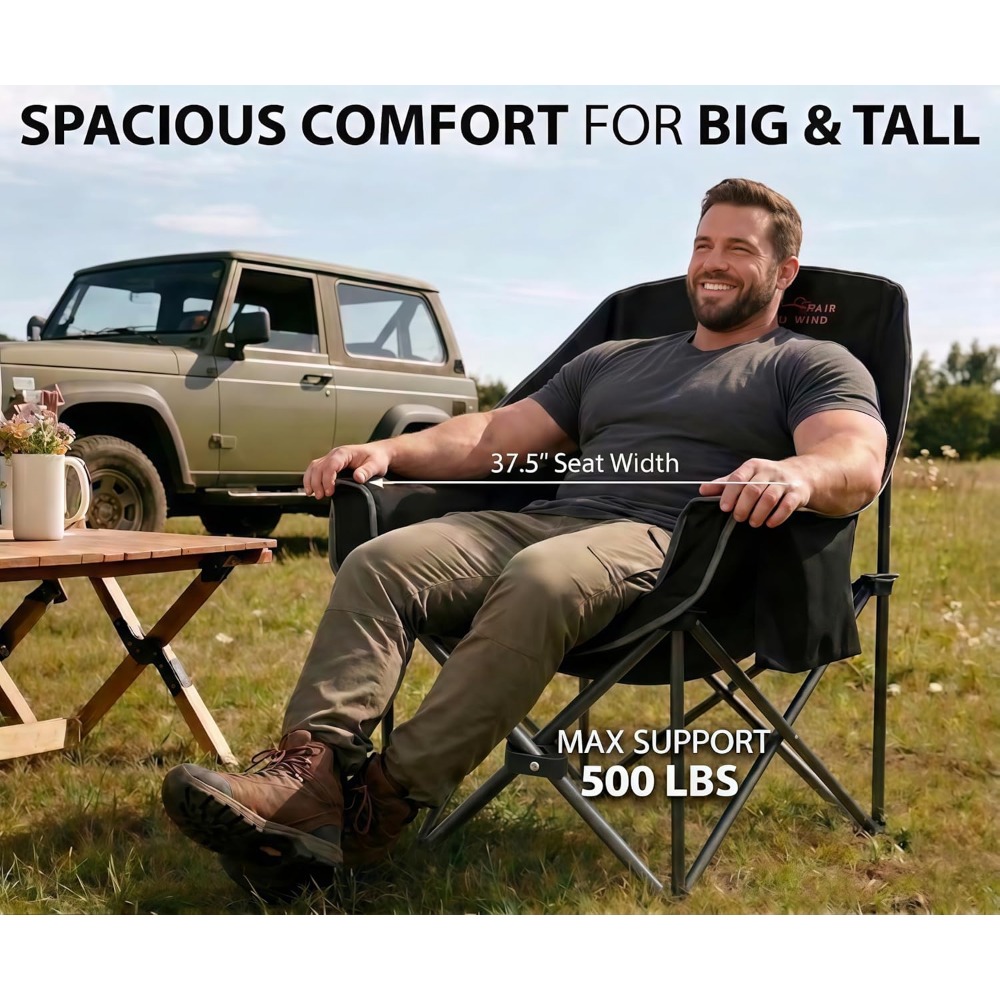Oversized Padded Camping Chair - đánh giá và giá Camping Quad