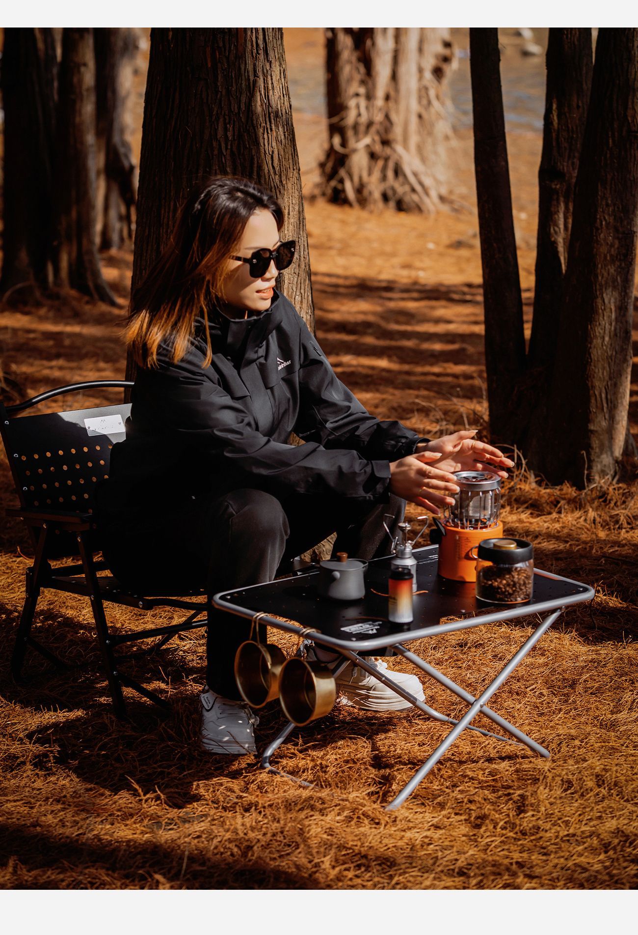 MOUNTAINHIKER Carbon Steel Out - đánh giá và giá Outdoor Camping Table Foldable