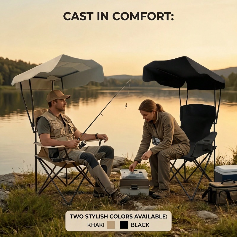 Outdoor Camping Chair With Awn - đánh giá và giá Outdoor Activities In Camping