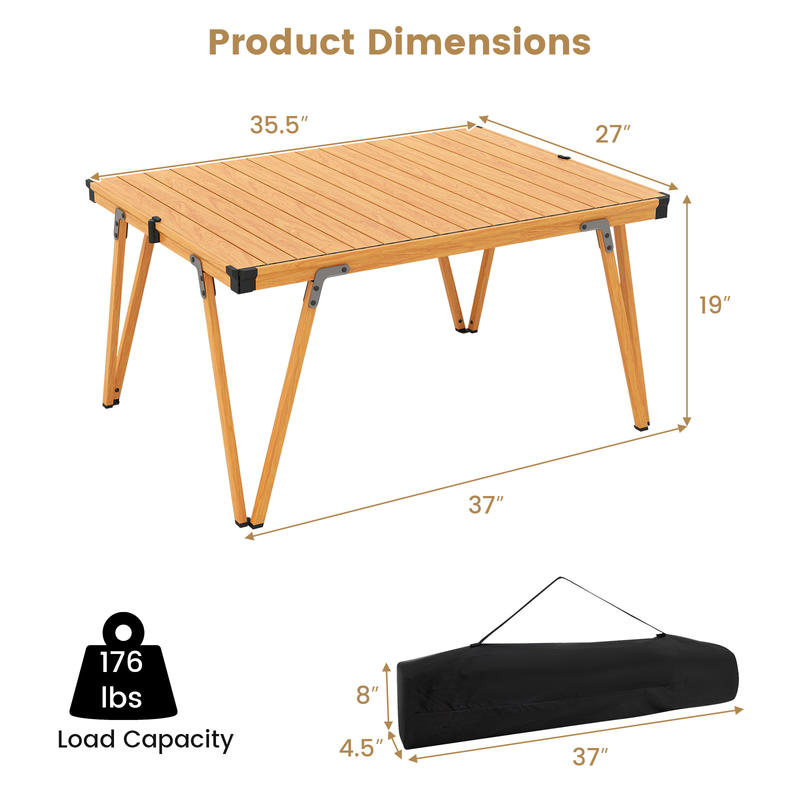 Single Folding Picnic Table 93 - đánh giá và giá Outdoor Camping Table Foldable