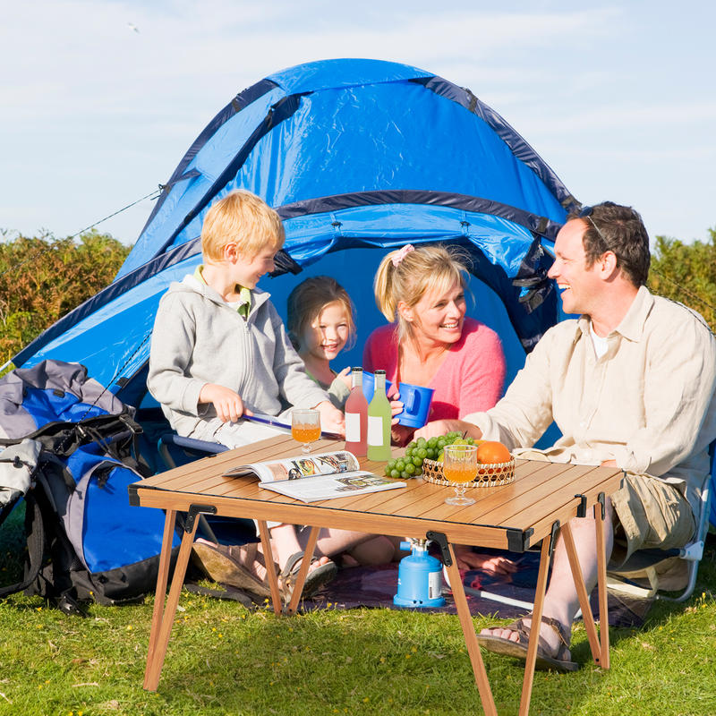 Single Folding Picnic Table 93 - đánh giá và giá Outdoor Camping Table Foldable