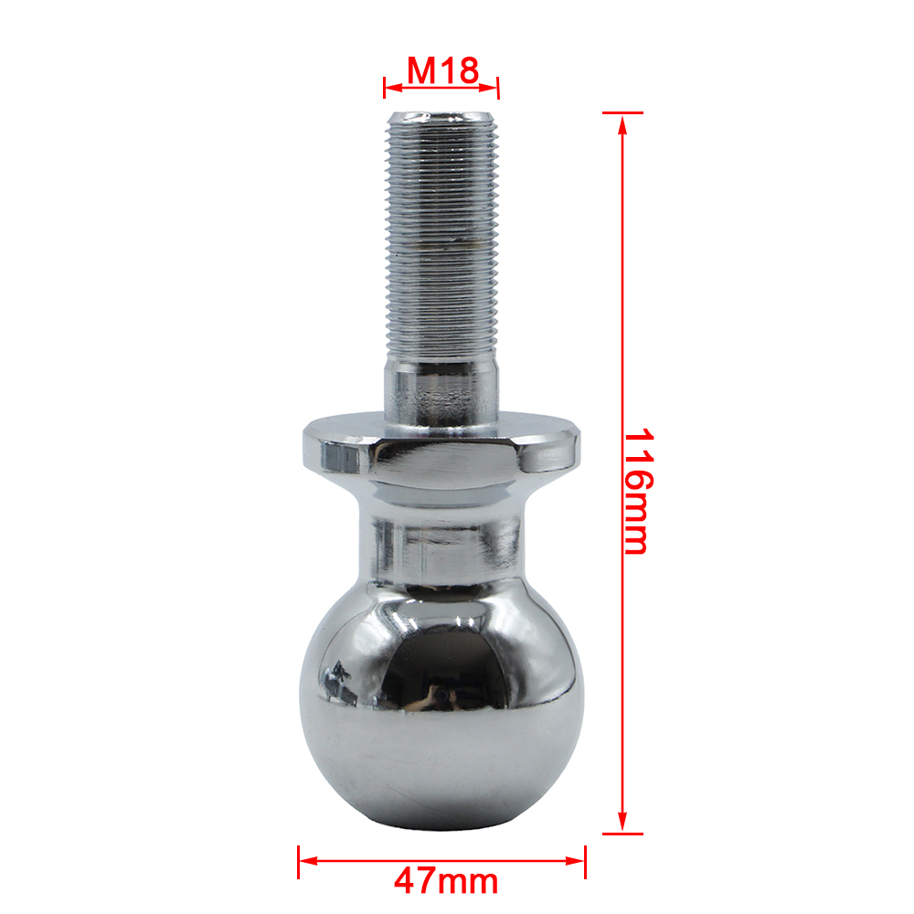 1-7/8'' 2000LBS Hitch Ball Tra - đánh giá và giá Camping Quad