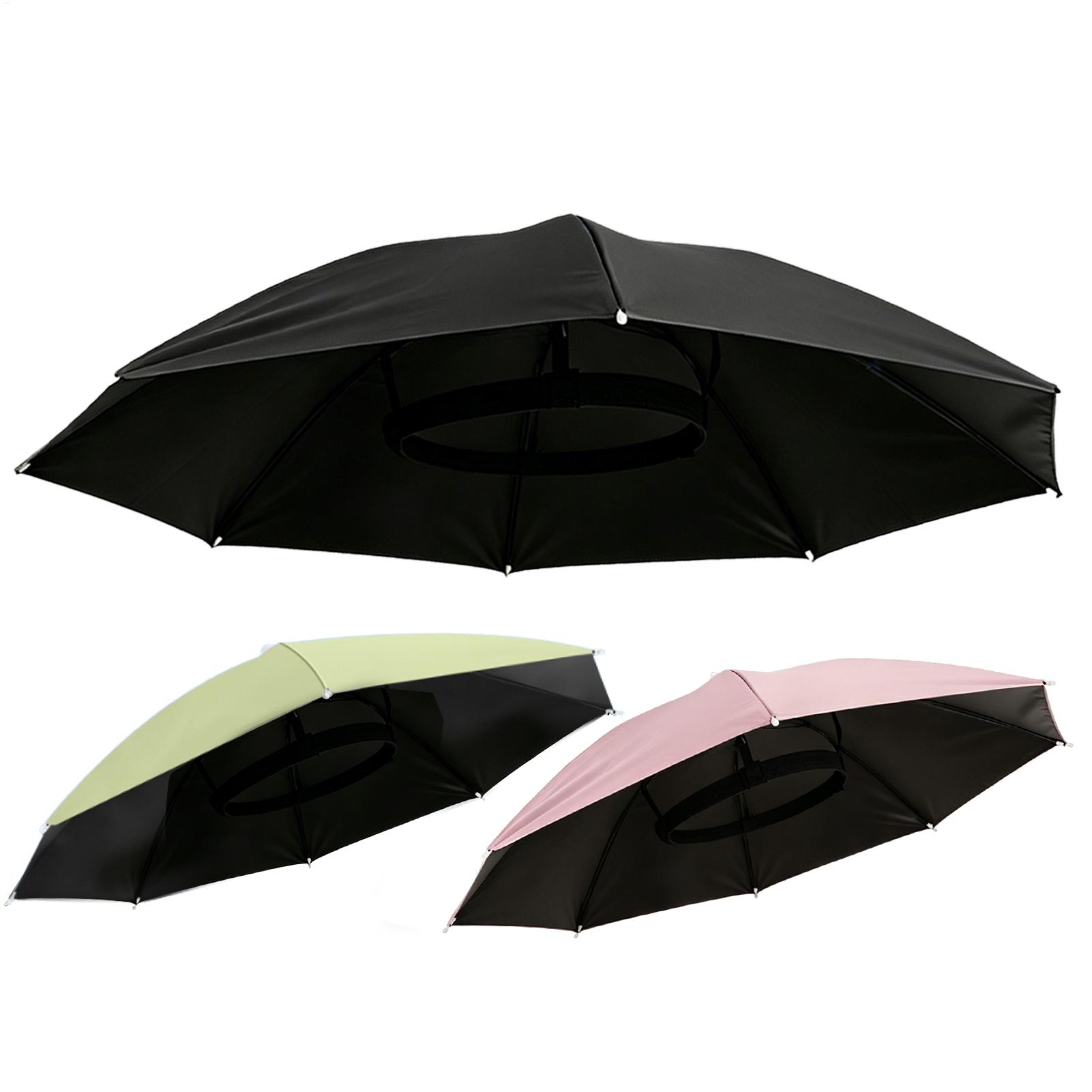 Folding Umbrella Hat Waterproo - đánh giá và giá Outdoor Camping Umbrella