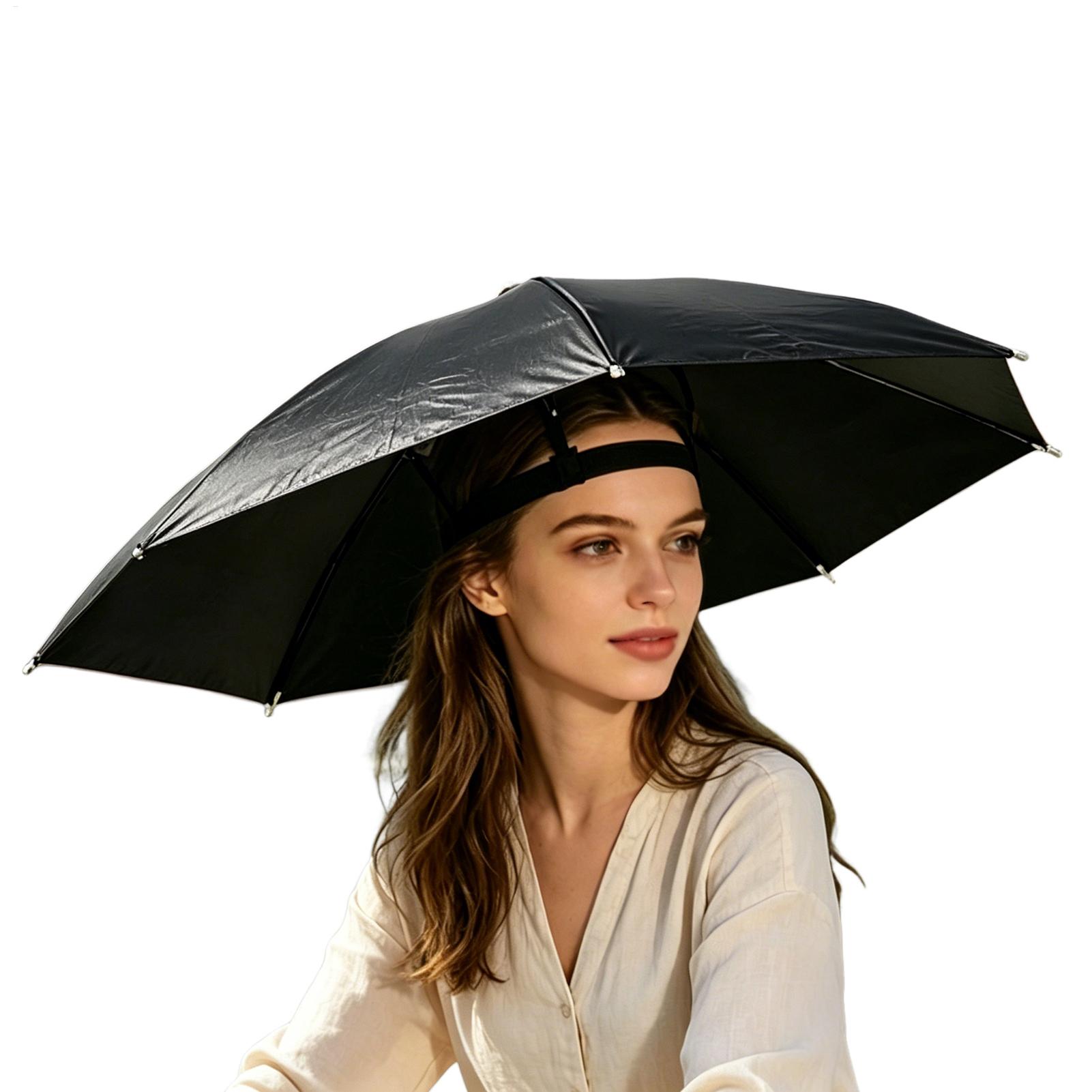 Folding Umbrella Hat Waterproo - đánh giá và giá Outdoor Camping Umbrella