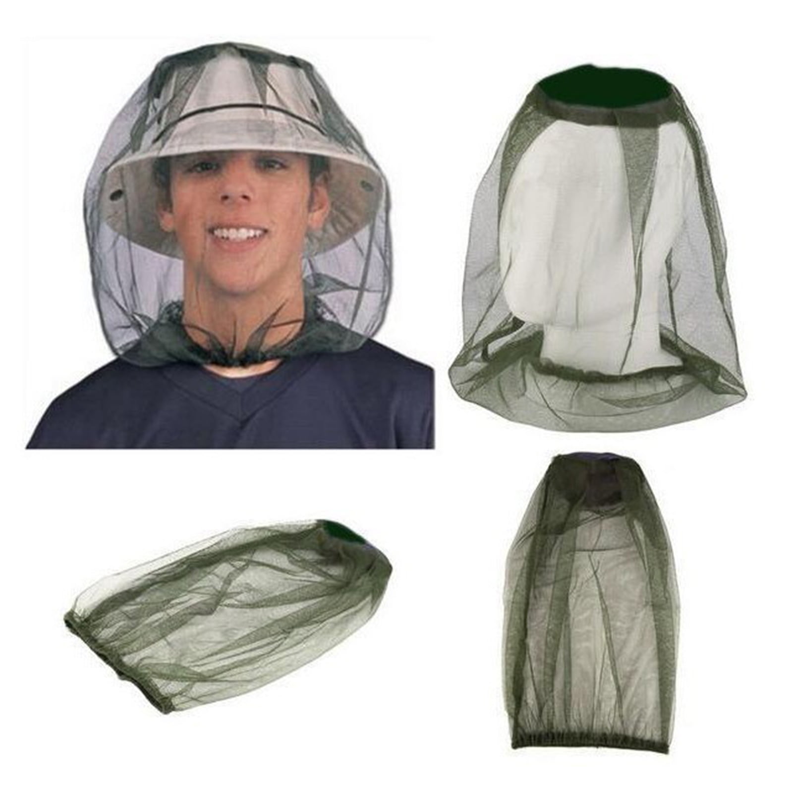Mesh Head Net Fishing Hat Anti - đánh giá và giá Outdoor Camping Mosquito Net