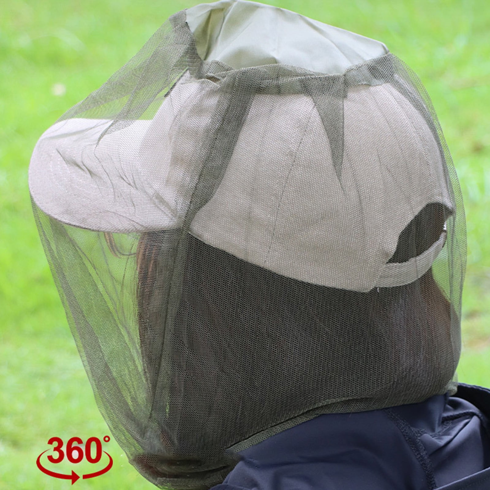 Mesh Head Net Fishing Hat Anti - đánh giá và giá Outdoor Camping Mosquito Net
